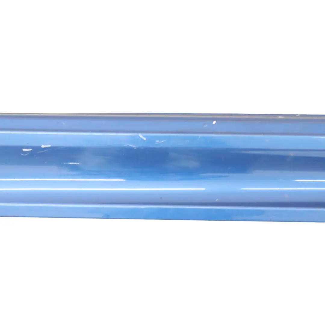 Mini R56 R57 JCW Left Door N/S Sill Skirt Side Trim Lightning Blue Metallic A63 - SKU 2156417-LB - Part number 2156417
