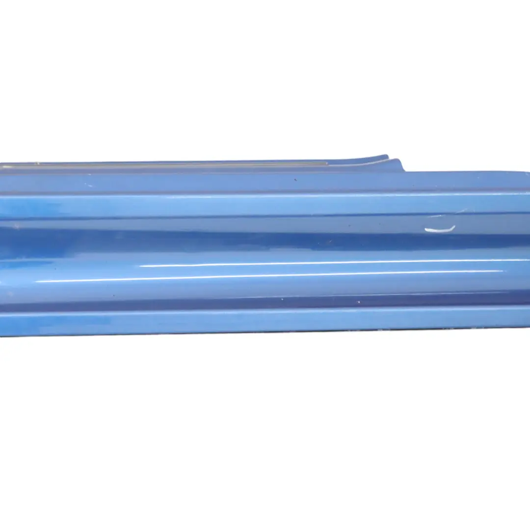 Mini R56 R57 JCW Left Door N/S Sill Skirt Side Trim Lightning Blue Metallic A63 - SKU 2156417-LB - Part number 2156417