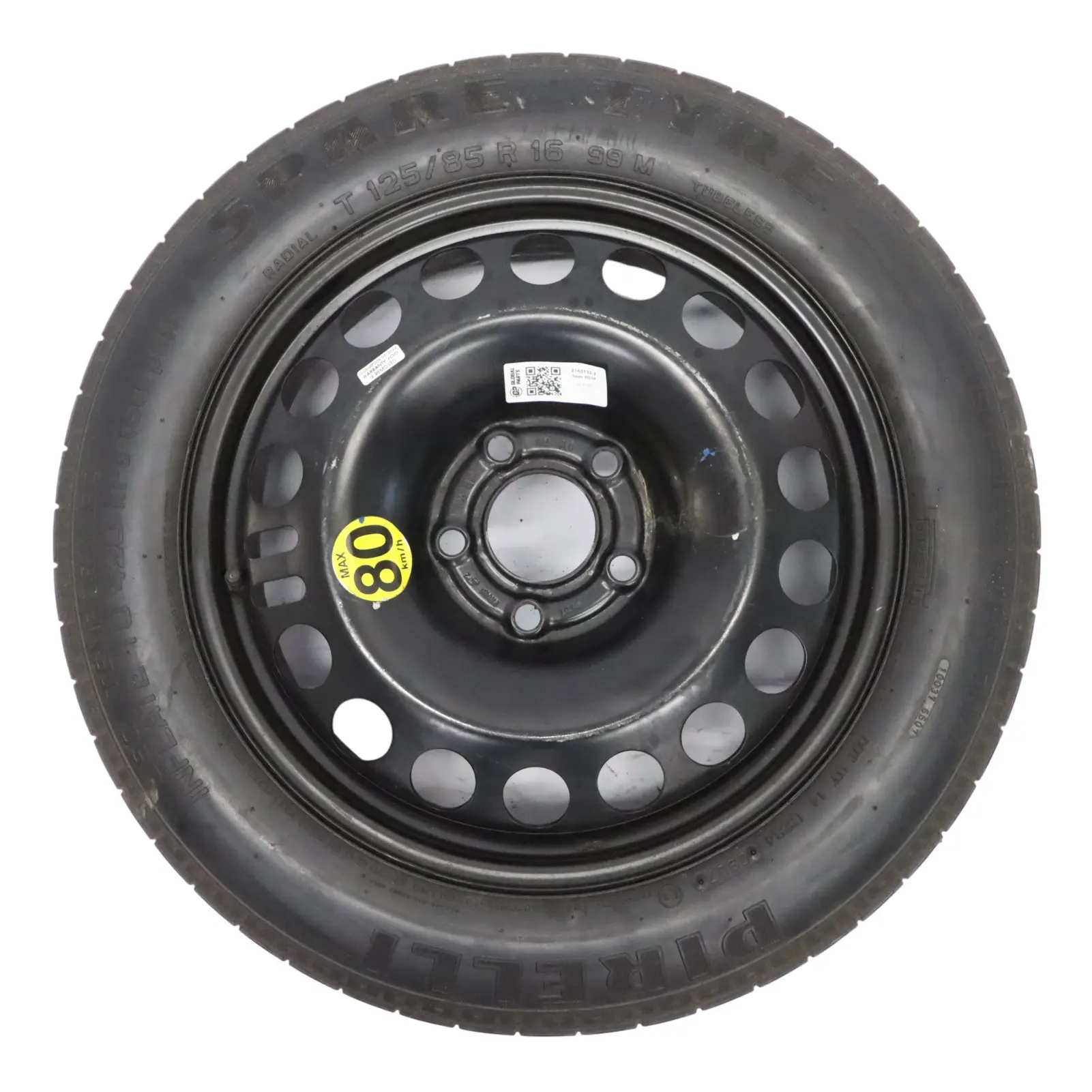 Ruota di scorta Saab 9-3 Ruota in acciaio R16 4J ET:41 Pirelli 125/85 2160132