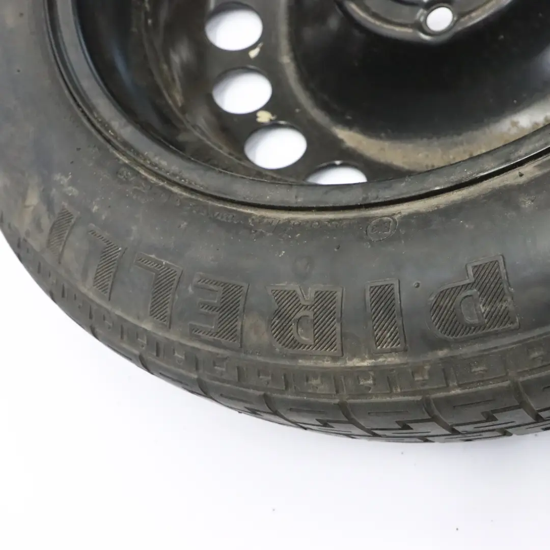 Rueda de repuesto Saab 9-3 Rueda Acero R16 4J ET:41 Pirelli 125/85 para con número de pieza 2160132 Rueda de repuesto Saab 9-3 Rueda Acero R16 4J ET:41 Pirelli 125/85 - SKU 2160132-2 - Número de pieza 2160132