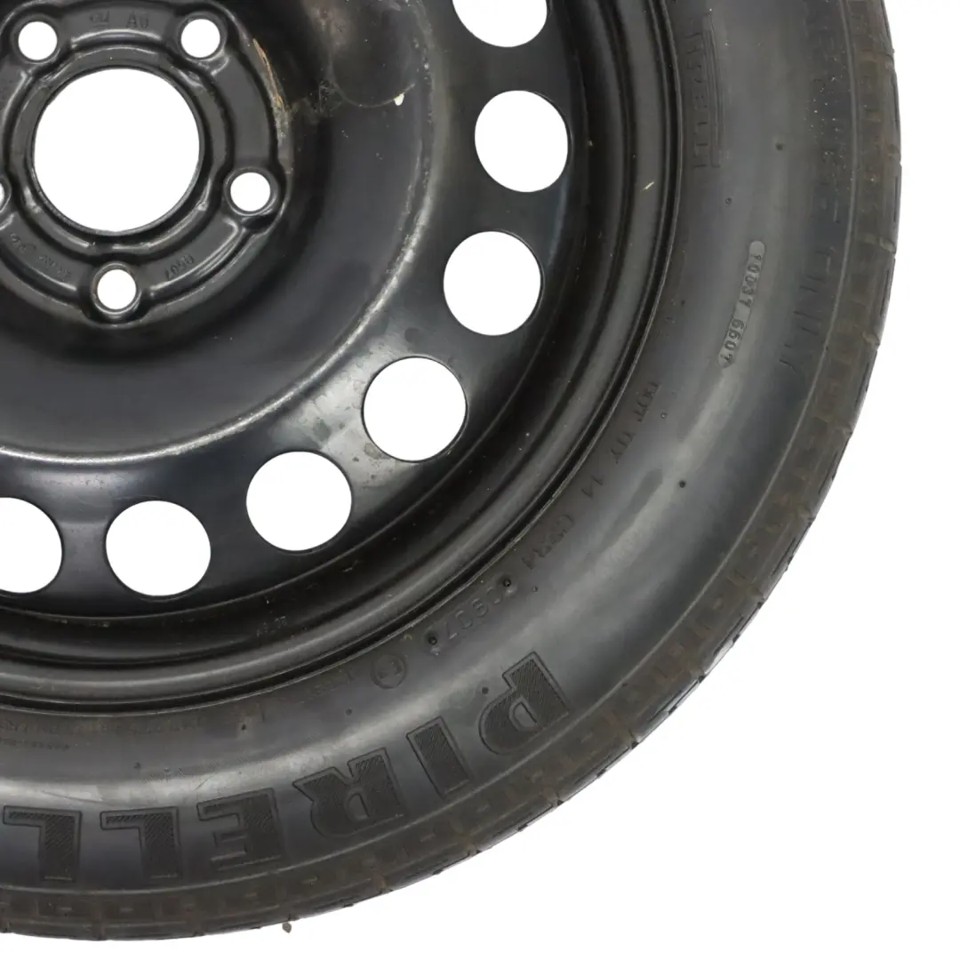  Roue de secours Saab 9-3 Roue Acier R16 4J ET:41 Pirelli 125/85 2160132 - SKU 2160132-2 - Numéro de pièce 2160132-2