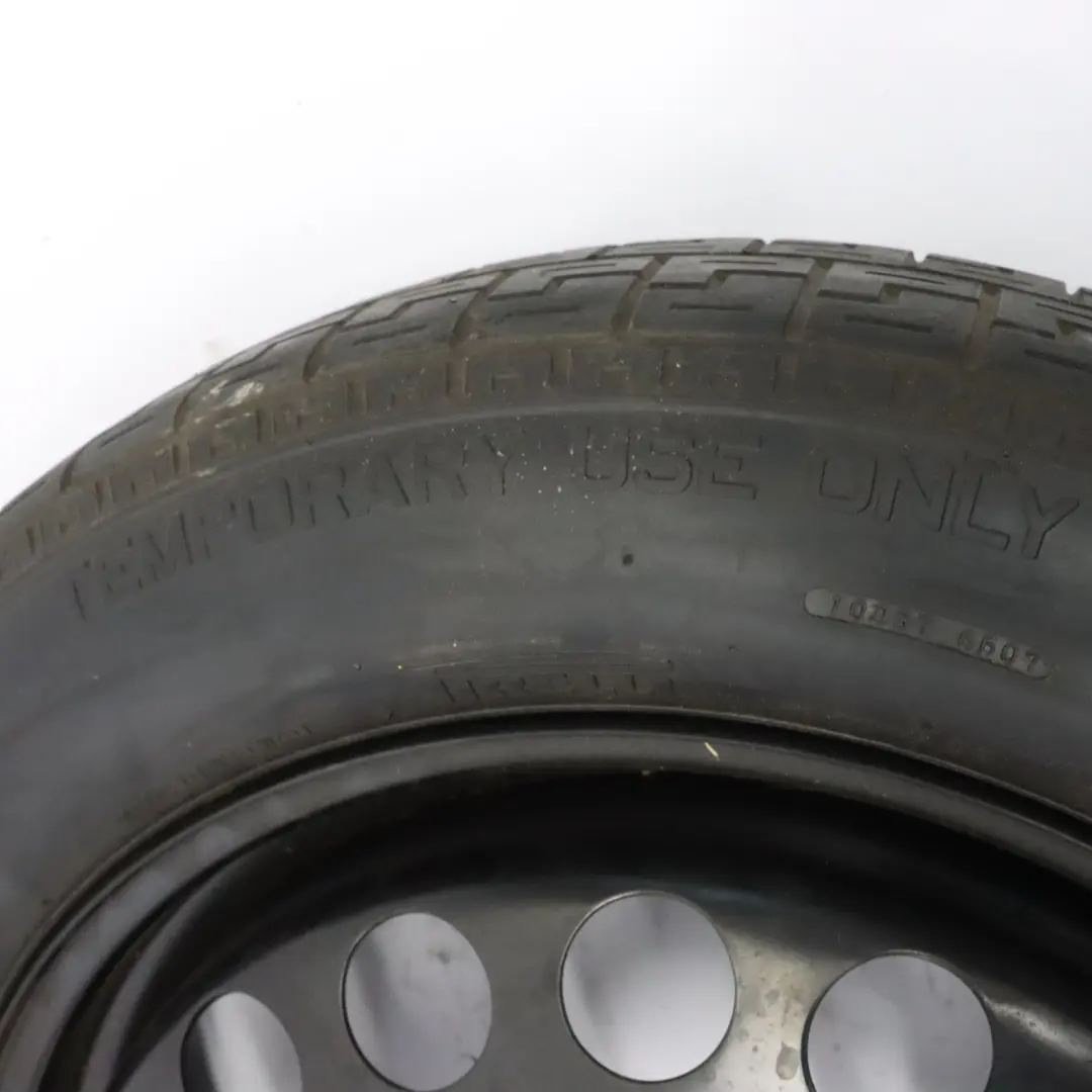 Spare Wheel Saab 9-3 Wheel Steel R16 4J ET:41 Pirelli 125/85 to with Part number 2160132 Spare Wheel Saab 9-3 Wheel Steel R16 4J ET:41 Pirelli 125/85 - SKU 2160132-2 - Part number 2160132