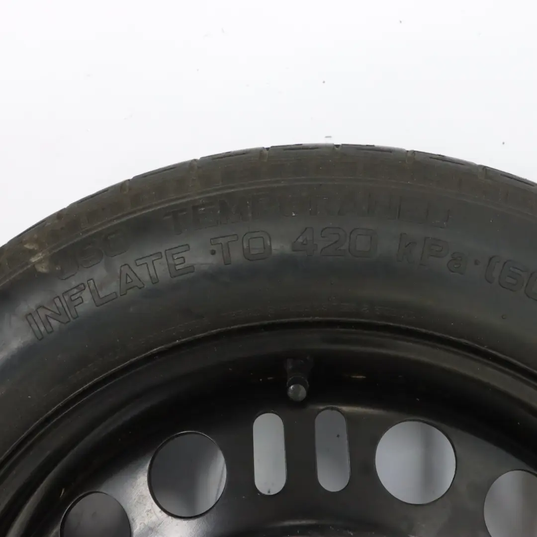  Roue de secours Saab 9-3 Roue Acier R16 4J ET:41 Pirelli 125/85 2160132 - SKU 2160132-2 - Numéro de pièce 2160132-2