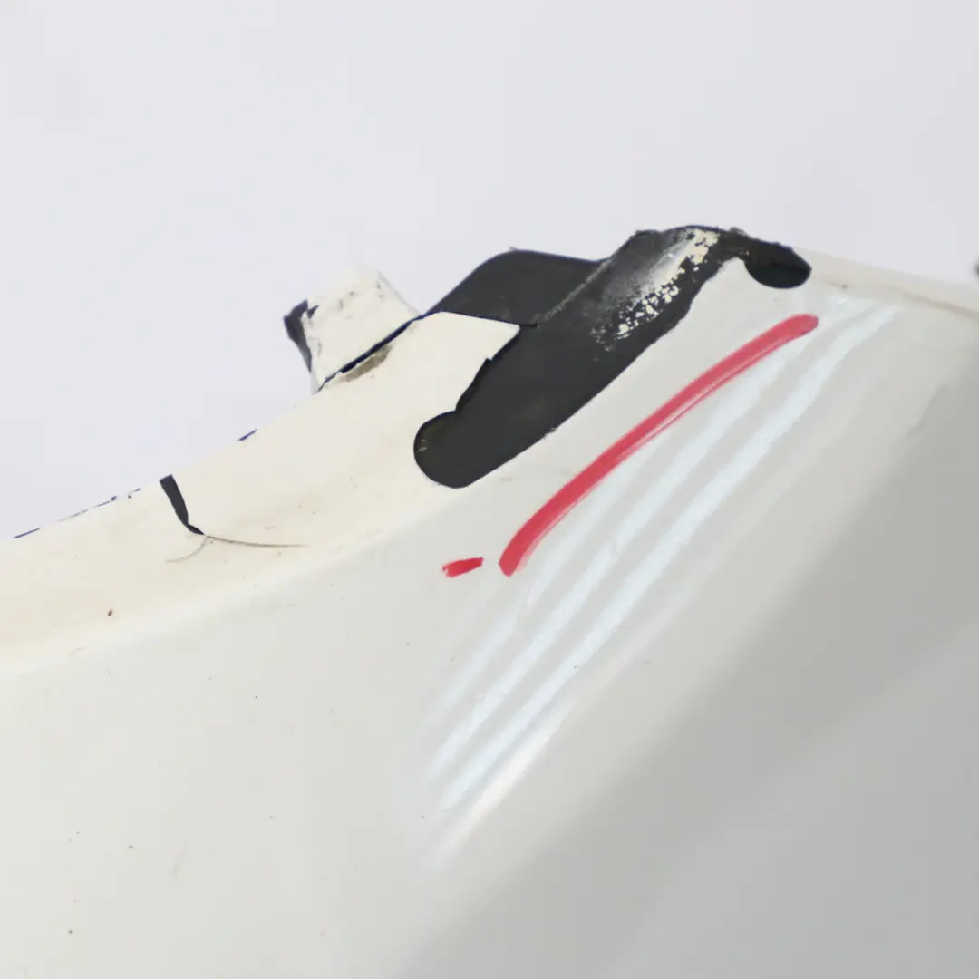 BMW F10 Rear Bumper Panel M Sport PDC Covering Alpinweiss Alpine White - 300 - SKU 2223018-AW - Part number 2223018