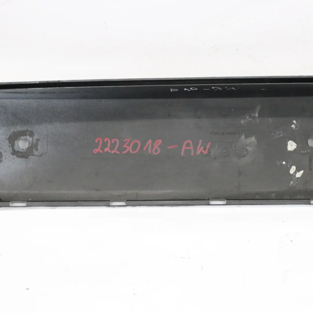 Bumper Panel M Sport PDC Covering Alpinweiss Alpine White - 300 to BMW F10 Rear with Part number 2223018 BMW F10 Rear Bumper Panel M Sport PDC Covering Alpinweiss Alpine White - 300 - SKU 2223018-AW - Part number 2223018