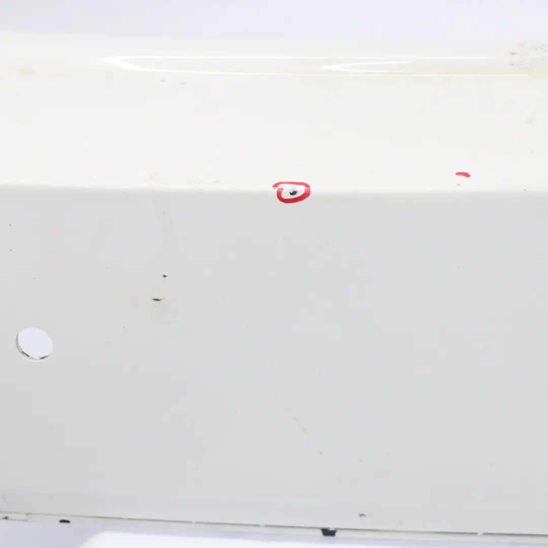 BMW F10 Rear Bumper Panel M Sport PDC Covering Alpinweiss Alpine White - 300 - SKU 2223018-AW - Part number 2223018