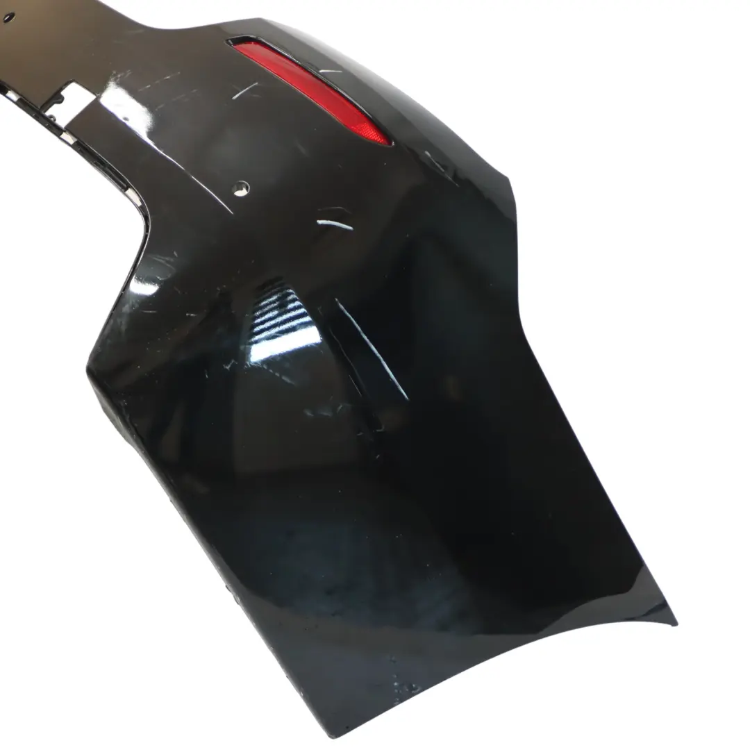 Bumper Panel M Sport PDC Covering Schwarz 2 Black - 668 to BMW F10 Rear with Part number 2223018 BMW F10 Rear Bumper Panel M Sport PDC Covering Schwarz 2 Black - 668 - SKU 2223018-SCH - Part number 2223018