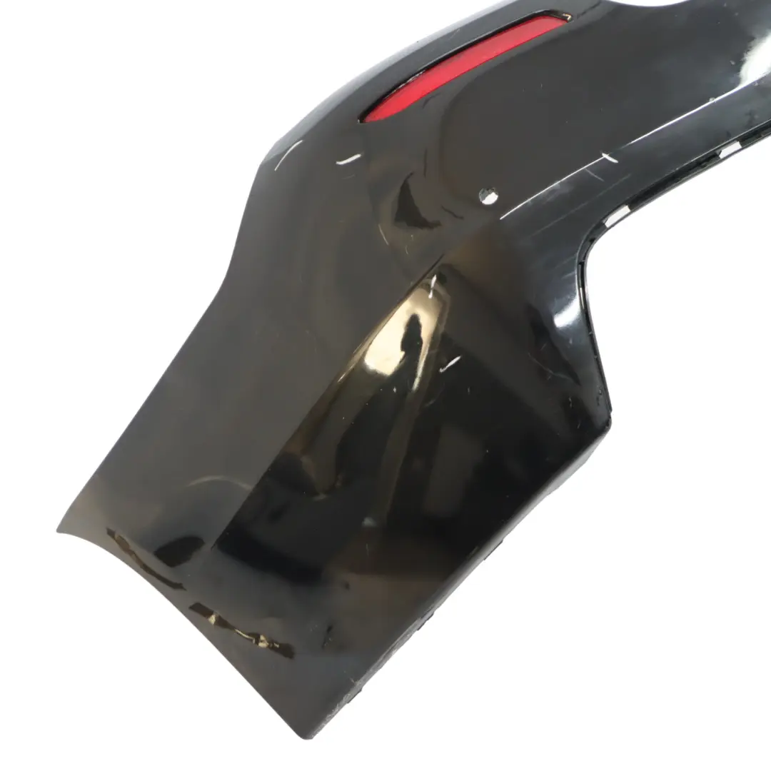 Bumper Panel M Sport PDC Covering Schwarz 2 Black - 668 to BMW F10 Rear with Part number 2223018 BMW F10 Rear Bumper Panel M Sport PDC Covering Schwarz 2 Black - 668 - SKU 2223018-SCH - Part number 2223018