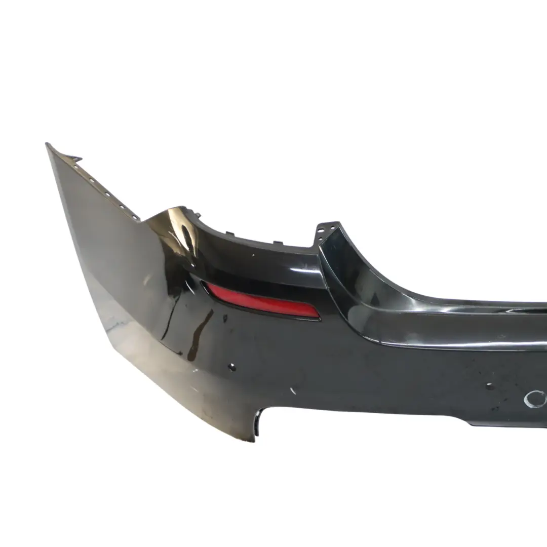 Bumper Panel M Sport PDC Covering Schwarz 2 Black - 668 to BMW F10 Rear with Part number 2223018 BMW F10 Rear Bumper Panel M Sport PDC Covering Schwarz 2 Black - 668 - SKU 2223018-SCH - Part number 2223018