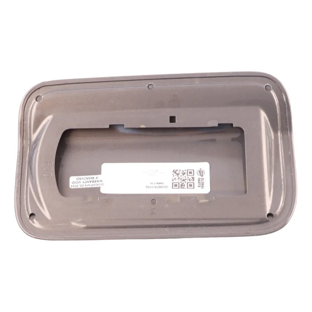 Filler Tank Flap Cap Cover Champagne Quartz Metallic - X08 to BMW F30 F80 M3 Fuel with Part number 2239979 BMW F30 F80 M3 Fuel Filler Tank Flap Cap Cover Champagne Quartz Metallic - X08 - SKU 2239979-CHQ - Part number 2239979