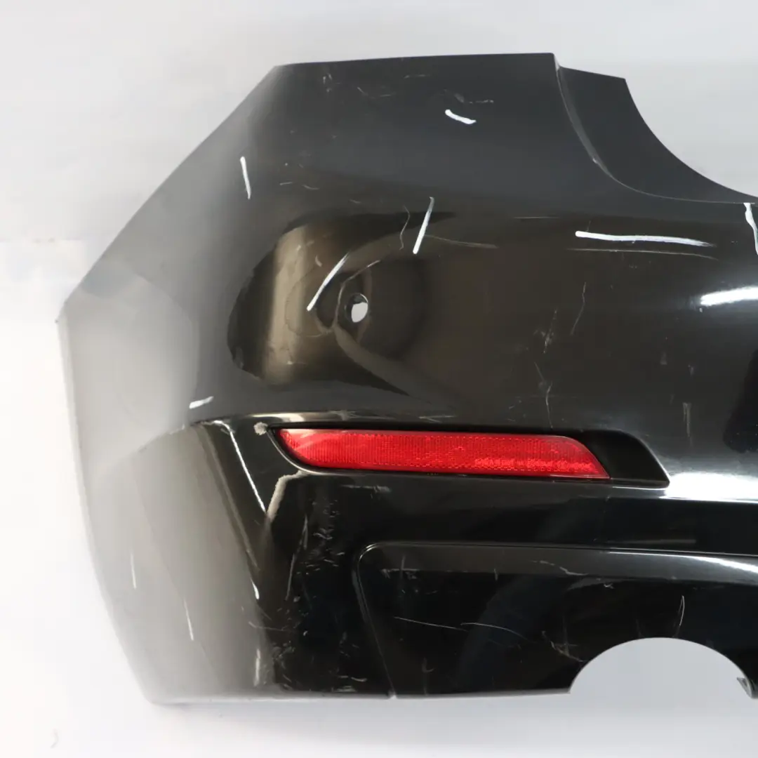 Bumper Trim Panel PDC Schwarz 2 Black - 668 to BMW F30 Rear with Part number 2239981 BMW F30 Rear Bumper Trim Panel PDC Schwarz 2 Black - 668 - SKU 2239981-SCH - Part number 2239981