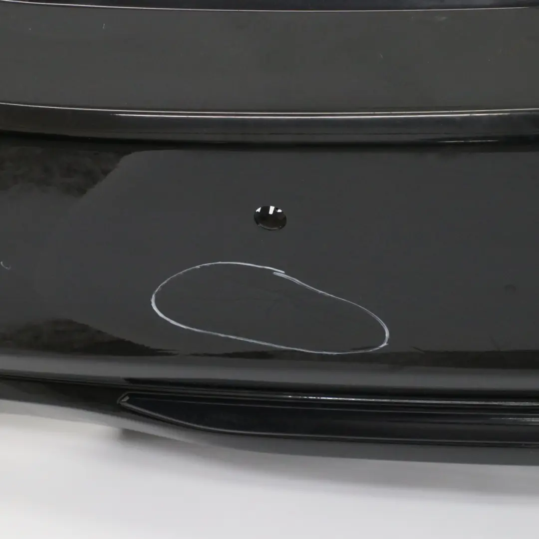 Bumper Trim Panel PDC Covering Schwarz 2 Black - 668 to BMW F30 Rear with Part number 2239993 BMW F30 Rear Bumper Trim Panel PDC Covering Schwarz 2 Black - 668 - SKU 2239993-SCH2 - Part number 2239993