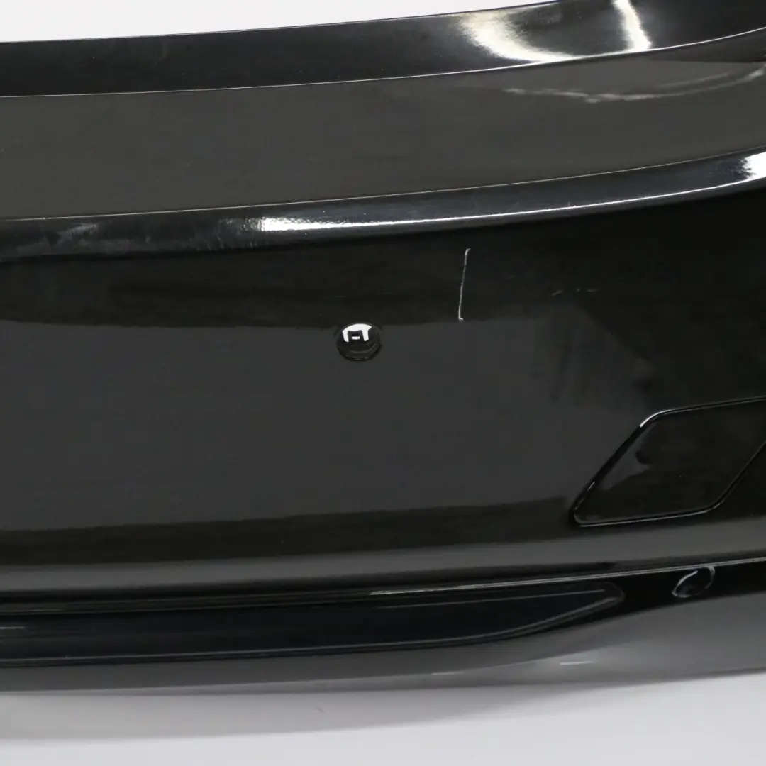 Bumper Trim Panel PDC Covering Schwarz 2 Black - 668 to BMW F30 Rear with Part number 2239993 BMW F30 Rear Bumper Trim Panel PDC Covering Schwarz 2 Black - 668 - SKU 2239993-SCH2 - Part number 2239993