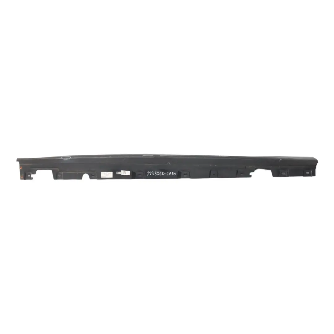 BMW 5 F10 F11 M Sport Cache seuil de porte Jupe Panneau Droit Carbone Noir - 416 - SKU 2298068-CAR1 - Numéro de pièce 2298068