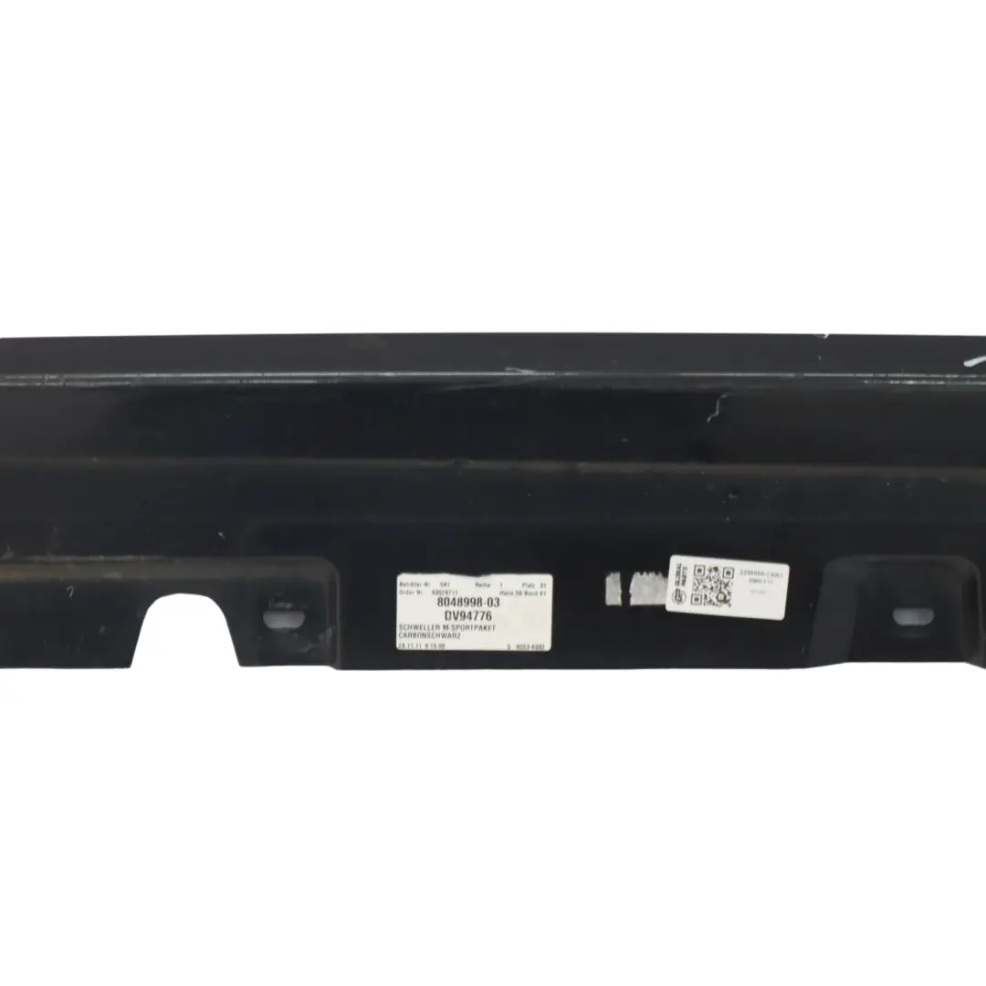 Door Sill Cover Skirt Panel Right O/S Carbon Black - 416 to BMW F10 F11 M Sport with Part number 2298068 BMW F10 F11 M Sport Door Sill Cover Skirt Panel Right O/S Carbon Black - 416 - SKU 2298068-CAR1 - Part number 2298068