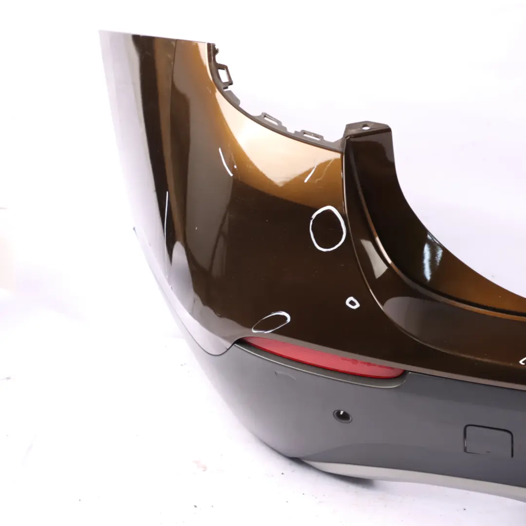 Bumper Trim Panel PDC X Line Marrakesh Brown Metallic - B09 to BMW X1 E84 Rear with Part number 2993568 BMW X1 E84 Rear Bumper Trim Panel PDC X Line Marrakesh Brown Metallic - B09 - SKU 2993568-MBR - Part number 2993568