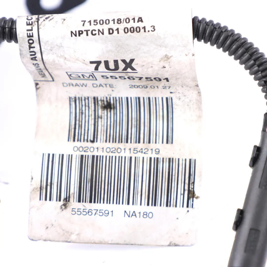 Opel Zafira Insignia 2.0 A20dth Cdti Glow Plug Wiring Loom Harness - SKU 55567591 - Part number 55567591