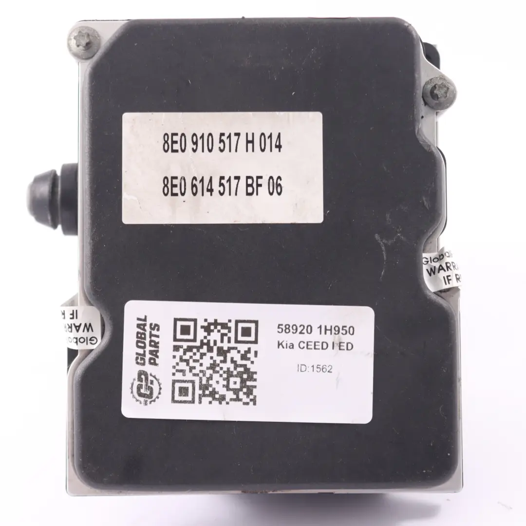 Mk1 Abs Module de commande du frein de la pompe pour Kia Ceed à propos du numéro de pièce 58920 1H950 Kia Ceed Mk1 Abs Module de commande du frein de la pompe - SKU 58920-1H950 - Numéro de pièce 58920 1H950