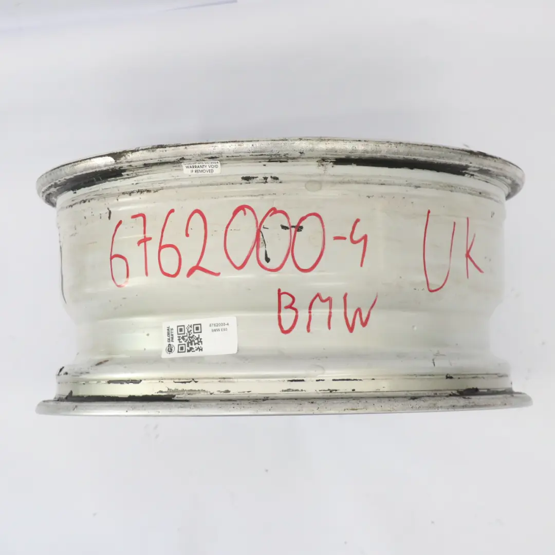 BMW E60 E61 Silver Alloy Wheel Rim 16" Trapezoid Spoke 134 ET20 7J - SKU 6762000-4 - Part number 6762000