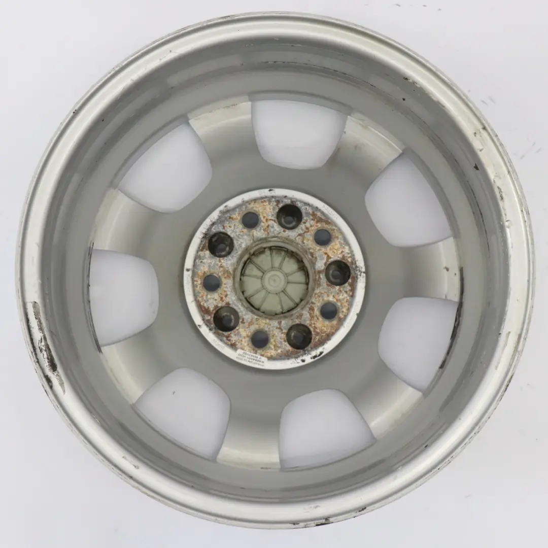 BMW E60 E61 Silver Alloy Wheel Rim 16" Trapezoid Spoke 134 ET20 7J - SKU 6762000-4 - Part number 6762000
