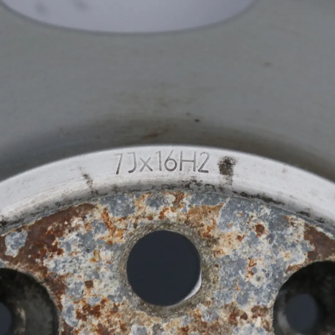 Alloy Wheel Rim 16" Trapezoid Spoke 134 ET20 7J to BMW E60 E61 Silver with Part number 6762000 BMW E60 E61 Silver Alloy Wheel Rim 16" Trapezoid Spoke 134 ET20 7J - SKU 6762000-4 - Part number 6762000