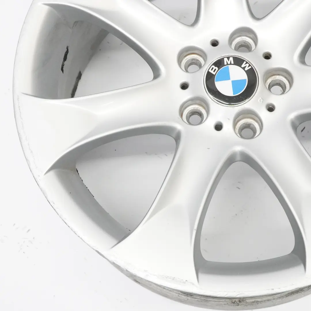 Frontale Argento Cerchi AlluMini o 20 " ET: 45 9,5J Raggi V 168 per BMW X5 E53 con numero di parte 6766068 BMW X5 E53 Frontale Argento Cerchi AlluMini o 20 " ET: 45 9,5J Raggi V 168 - SKU 6766068-3 - Numero di parte 6766068