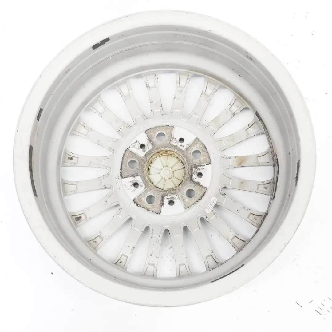 BMW E90 E91 llanta de aleación de plata 17 "ET:34 8J Spider Spoke 187 - SKU 6768969-2 - Número de pieza 6768969