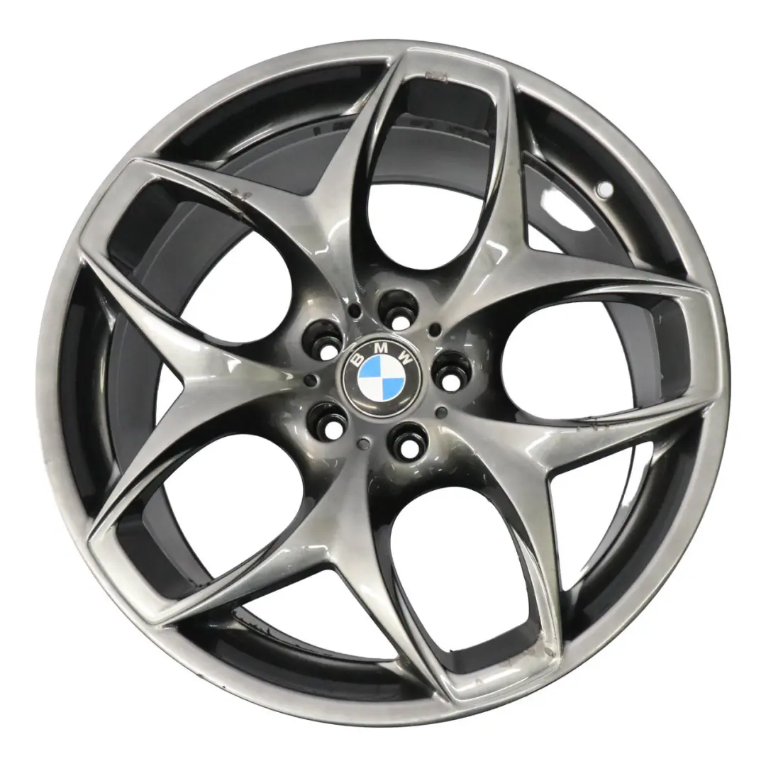BMW X5 E70 Jante arrière alliage gris ferrique 21" Double rayon 11,5J - SKU 6772253-1 - Numéro de pièce 6772253