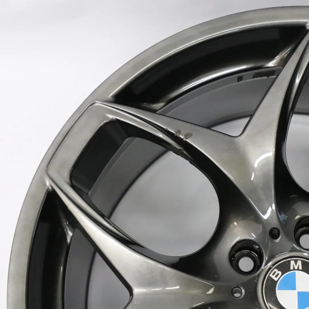 Cerchio lega posteriore grigio ferrico 21" doppie razze 11,5J per BMW X5 E70 con numero di parte 6772253 BMW X5 E70 Cerchio lega posteriore grigio ferrico 21" doppie razze 11,5J - SKU 6772253-1 - Numero di parte 6772253