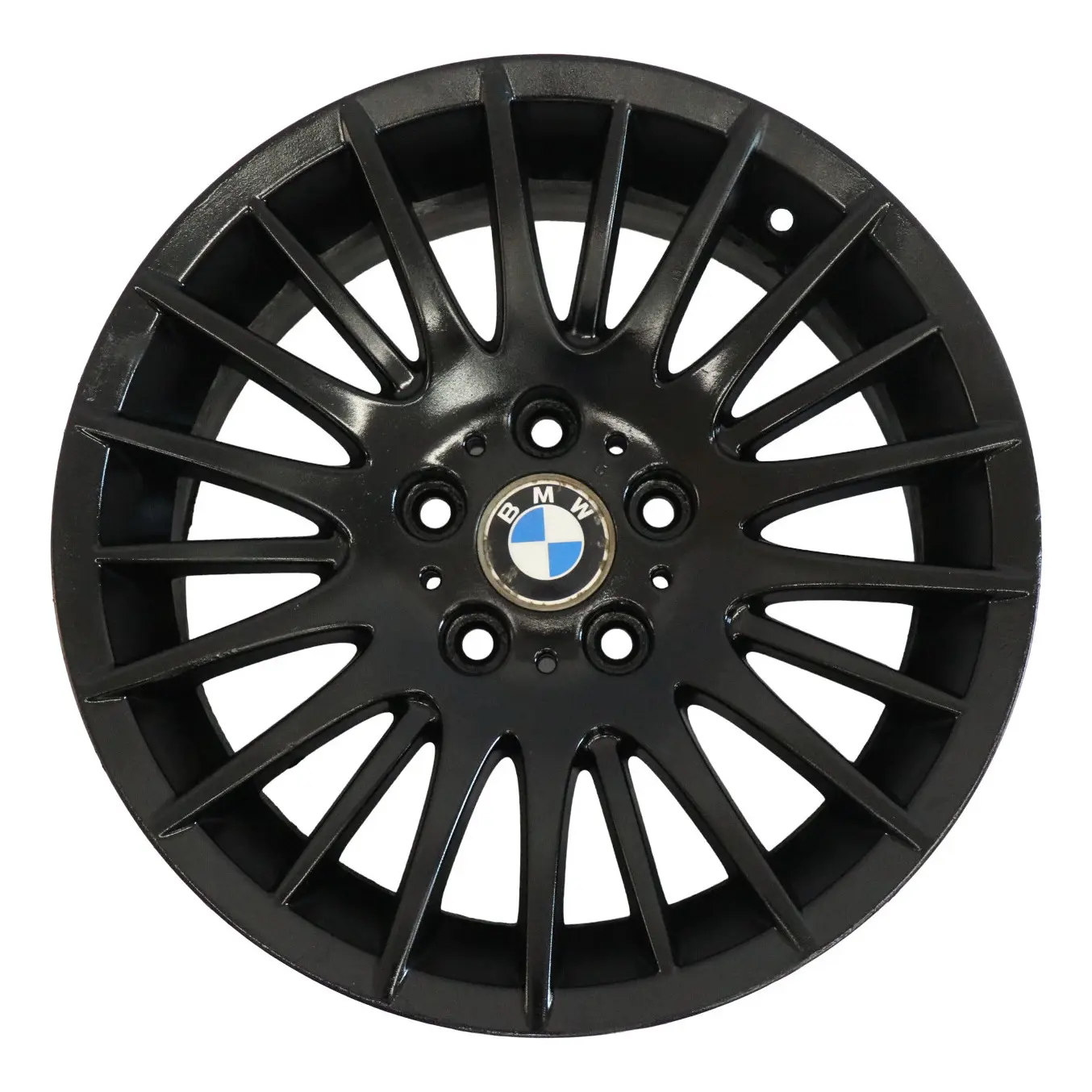 BMW E90 E91 E92 E93 Cerchio in lega nero 17" Spider Spoke 160 ET:34 8J 6775598