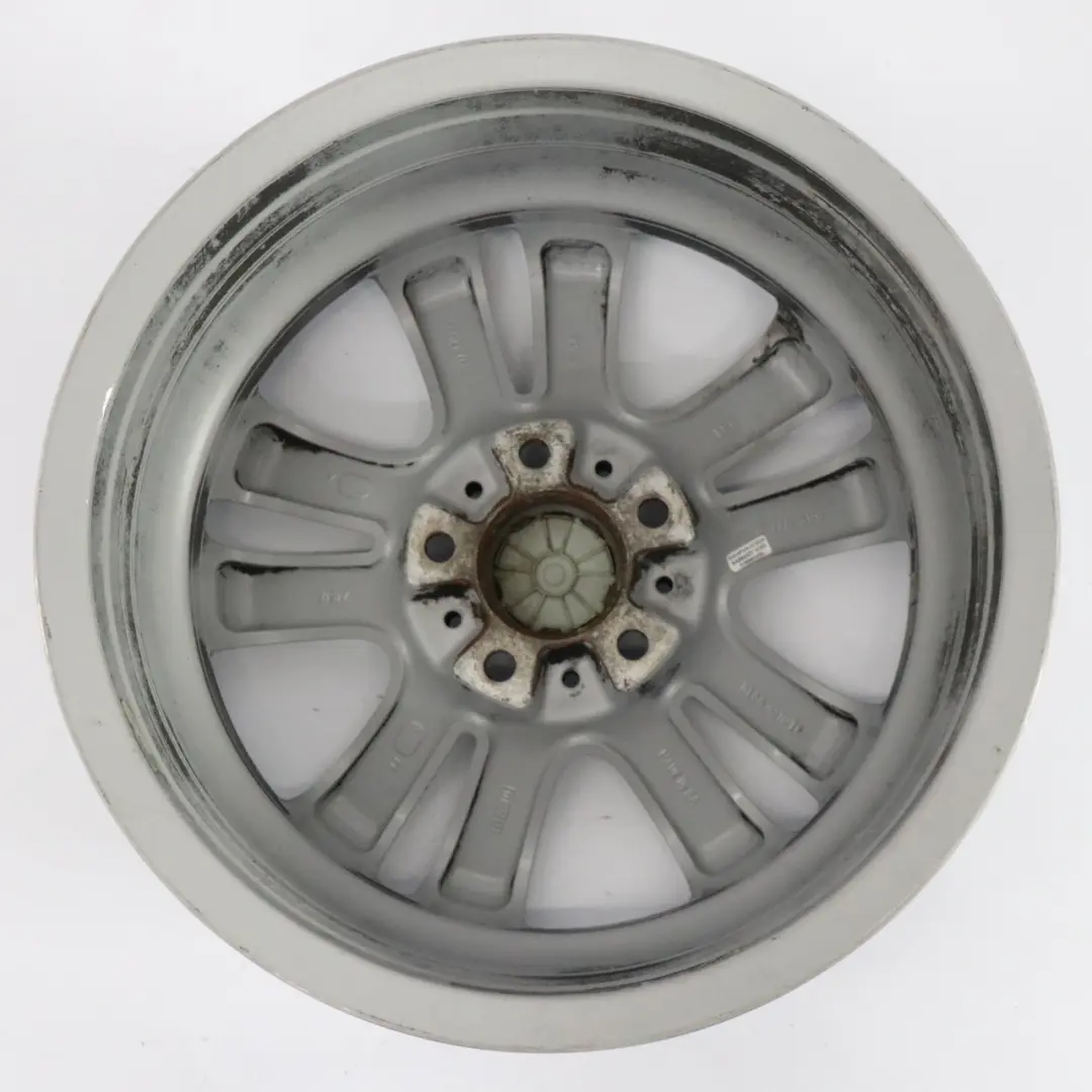 BMW 3 er E90 E91 E92 Silber Alu Felge Alufelge 17" Doppelspeiche 161 ET:34 8J - SKU 6775599-2 - Teilenummer 6775599