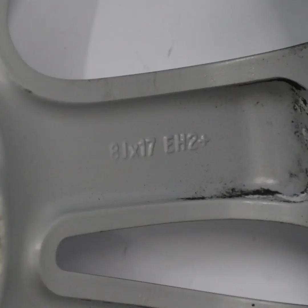 BMW 3 er E90 E91 E92 Silber Alu Felge Alufelge 17" Doppelspeiche 161 ET:34 8J - SKU 6775599-2 - Teilenummer 6775599