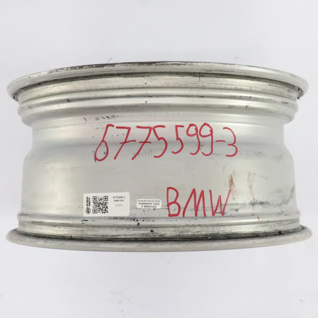 BMW 3 E90 E91 E92 E93 Silver Alloy Wheel Rim 17" Double Spoke 161 ET:34 8J - SKU 6775599-3 - Part number 6775599