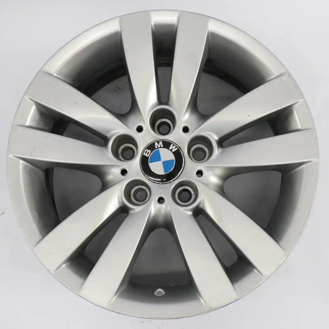 BMW E90 E91 E92 Argento AlluMini o Cerchione IN Lega 17" Doppio Raggio 161