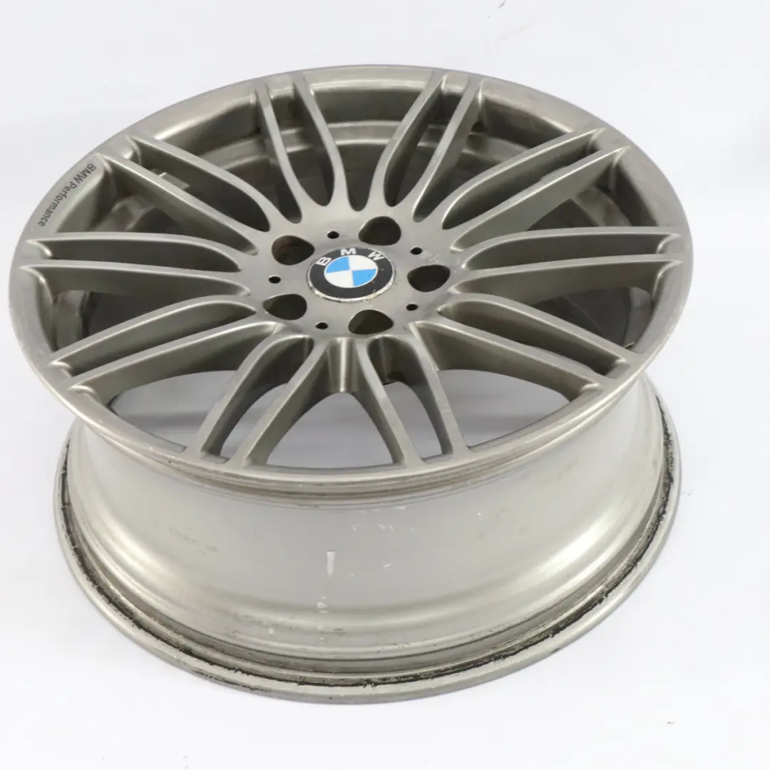 BMW E90 E91 Jante alliage roues avant grises 19" Double Spoke 8J ET:37 - SKU 6781046-1 - Numéro de pièce 6781046