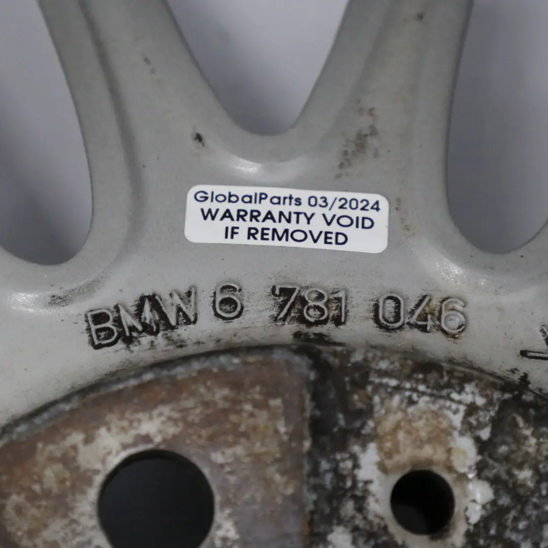 Gris Llanta Aleación Delantera 19" Doble Radio 269 8J ET:37 para BMW E90 E91 con número de pieza 6781046 BMW E90 E91 Gris Llanta Aleación Delantera 19" Doble Radio 269 8J ET:37 - SKU 6781046-2 - Número de pieza 6781046