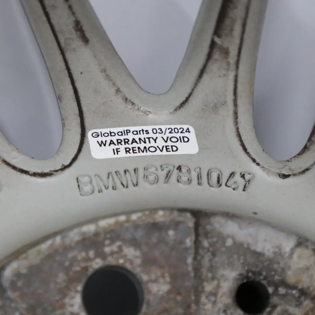 BMW E90 E91 Grau Hinter rad felge 19" Doppel speiche 269 9J ET:39 - SKU 6781047-2 - Teilenummer 6781047