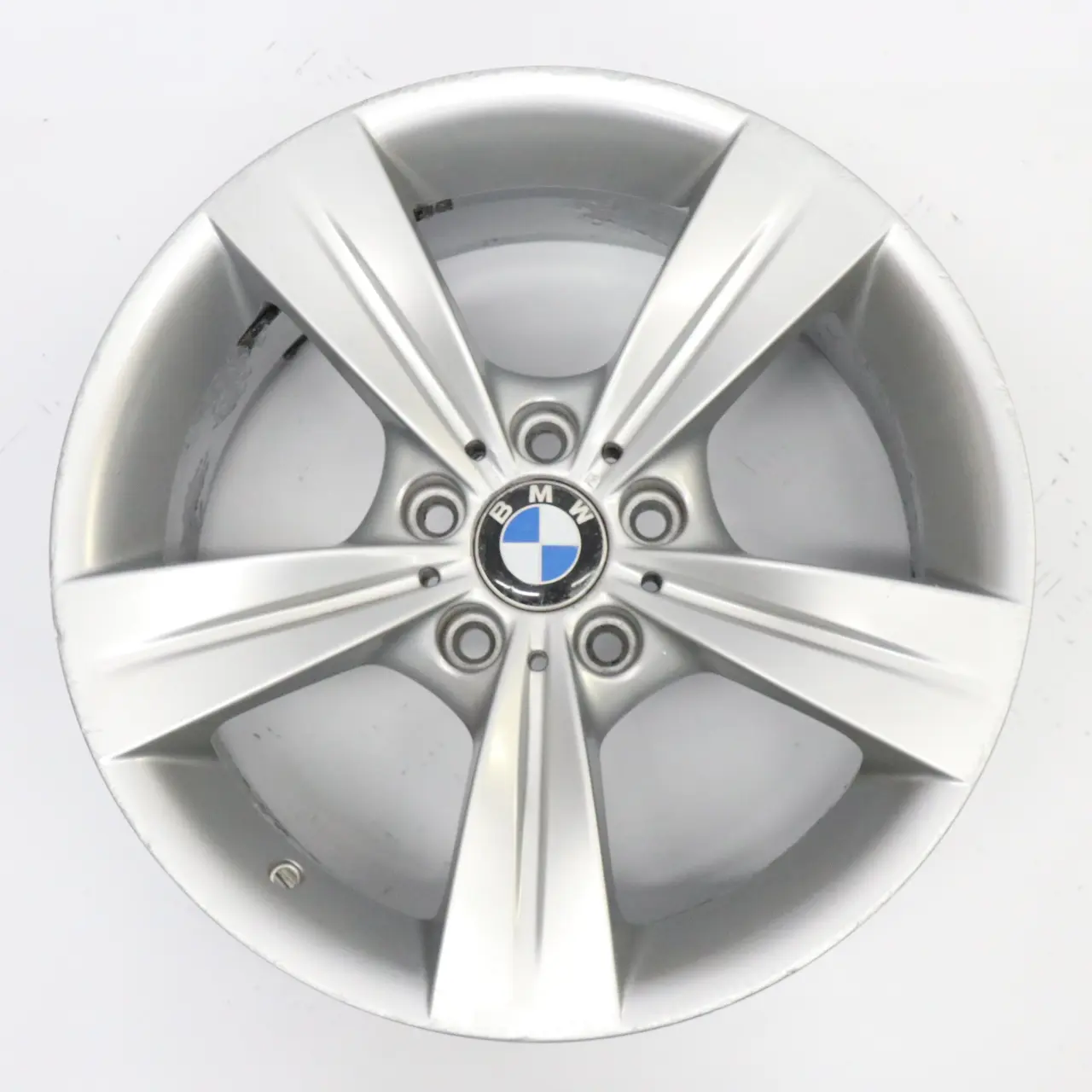 BMW E90 E91 E92 llanta aleación de plata delantera 18 "Star Spoke 287 8j ET:34