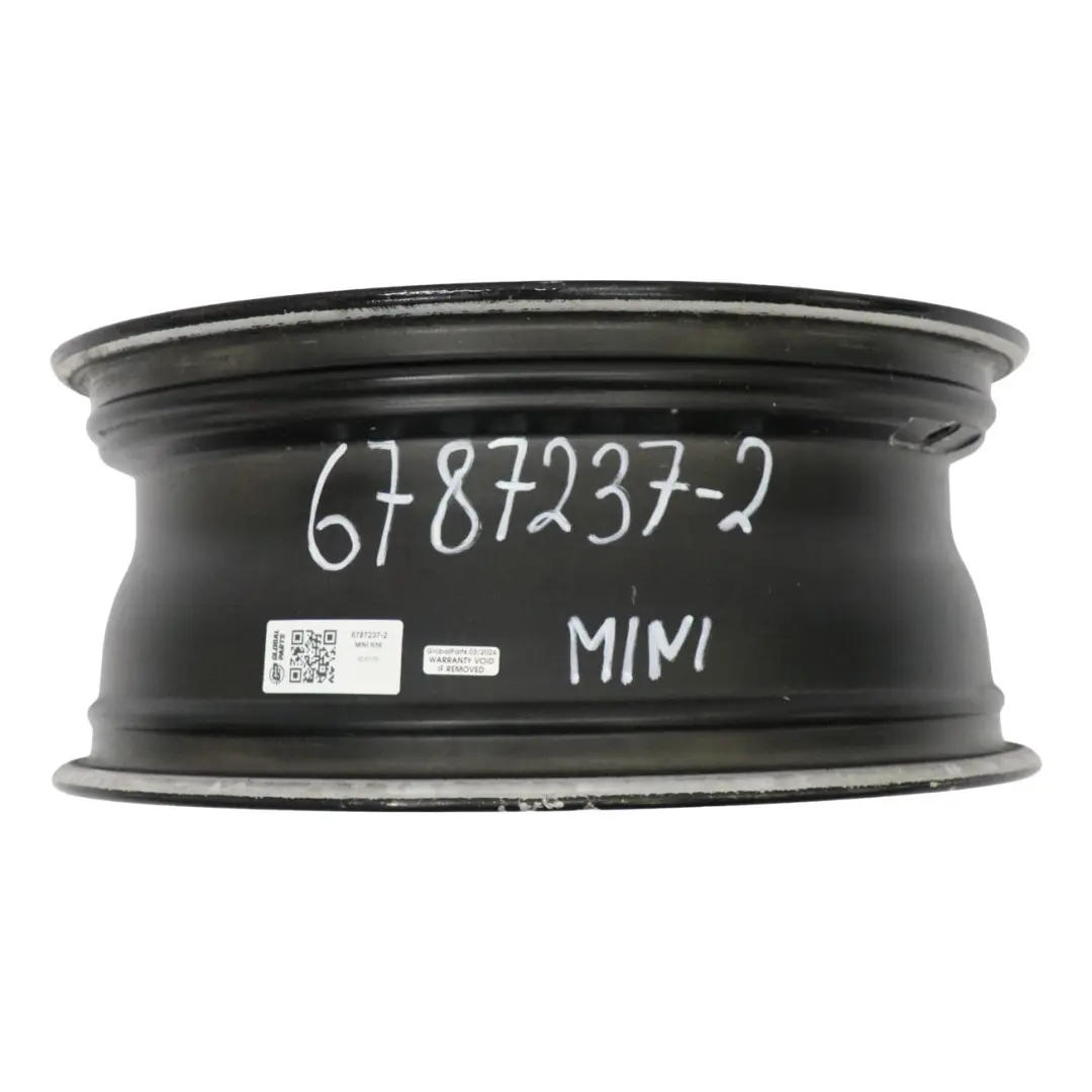 Cerchio In Lega Nero 17" 7J Corona Raggi 104 per Mini Cooper R50 R55 R56 R57 con numero di parte 6787237 Mini Cooper R50 R55 R56 R57 Cerchio In Lega Nero 17" 7J Corona Raggi 104 - SKU 6787237-2 - Numero di parte 6787237