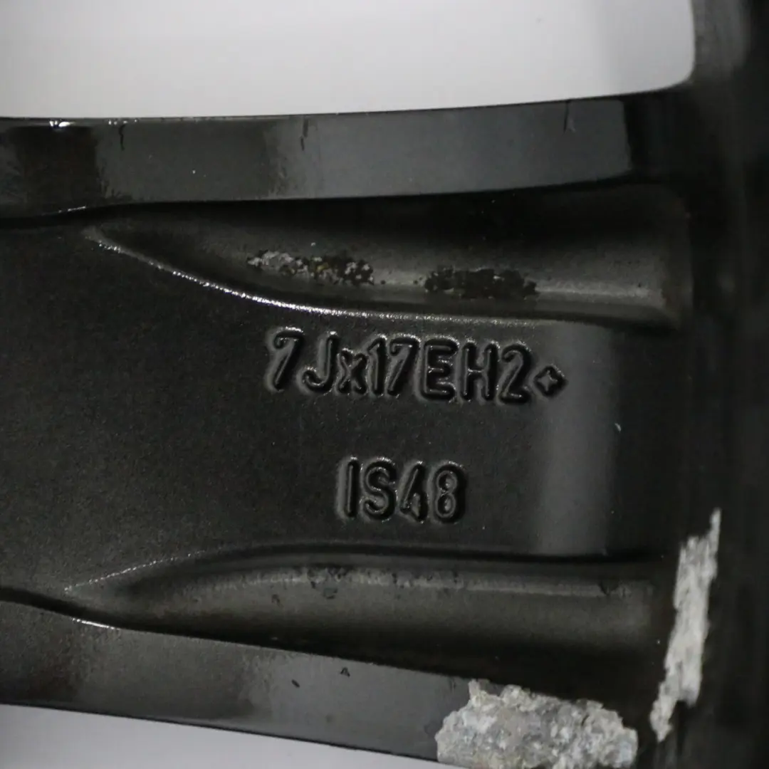 Cerchio In Lega Nero 17" 7J Corona Raggi 104 per Mini Cooper R50 R55 R56 R57 con numero di parte 6787237 Mini Cooper R50 R55 R56 R57 Cerchio In Lega Nero 17" 7J Corona Raggi 104 - SKU 6787237-2 - Numero di parte 6787237