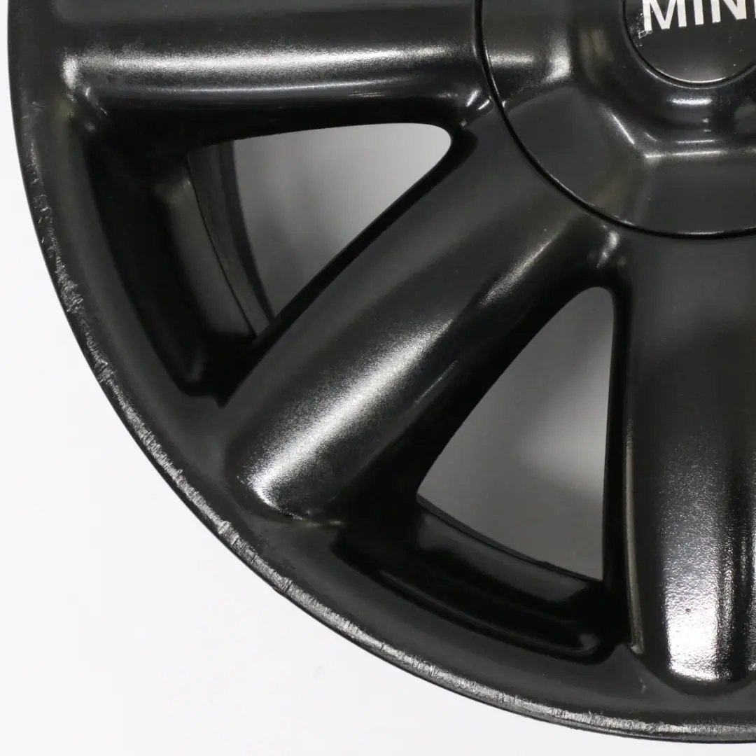 Alloy Rim 17" 7J Crown Spoke 104 to Mini Cooper R50 R55 R56 R57 Black Wheel with Part number 6787237 Mini Cooper R50 R55 R56 R57 Black Wheel Alloy Rim 17" 7J Crown Spoke 104 - SKU 6787237-2 - Part number 6787237