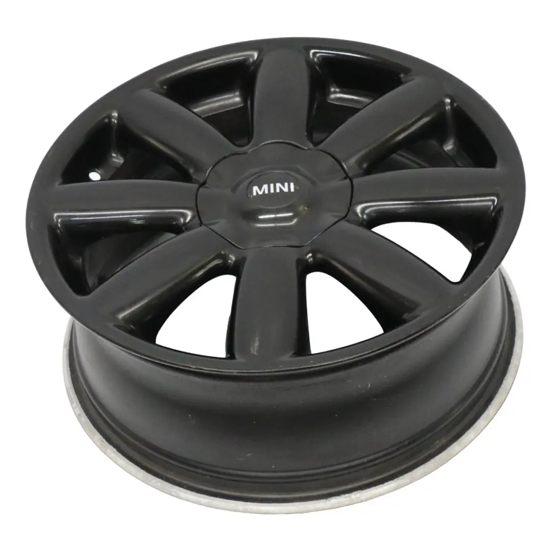Mini Cooper R50 R55 R56 R57 Jante Alliage Noire 17" 7J Rayons Couronne 104 - SKU 6787237-2 - Numéro de pièce 6787237
