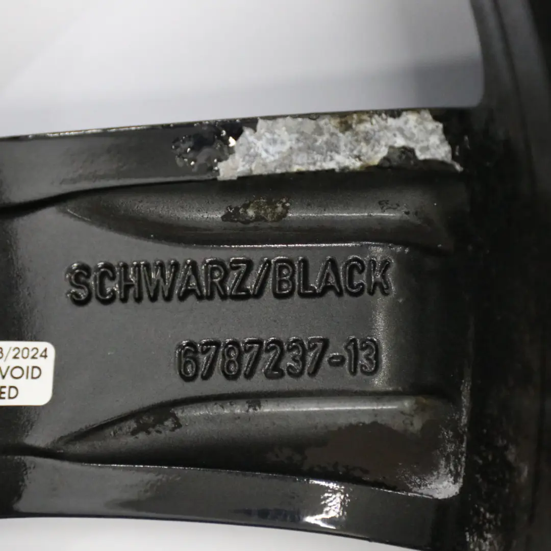 Schwarz Matt Felge Alufelge 17" 7J ET:48 Crown Spoke 104 für Mini R50 R55 R56 mit Teilenummer 6787237 Mini R50 R55 R56 Schwarz Matt Felge Alufelge 17" 7J ET:48 Crown Spoke 104 - SKU 6787237-3 - Teilenummer 6787237