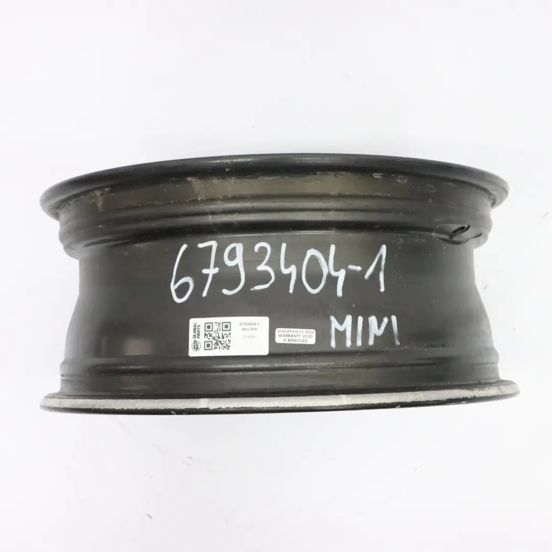 Llanta de aleación negra 16" 6,5J ET:48 Twin Spoke 119 para Mini R55 R56 R57 con número de pieza 6793404 Mini R55 R56 R57 Llanta de aleación negra 16" 6,5J ET:48 Twin Spoke 119 - SKU 6793404-1 - Número de pieza 6793404