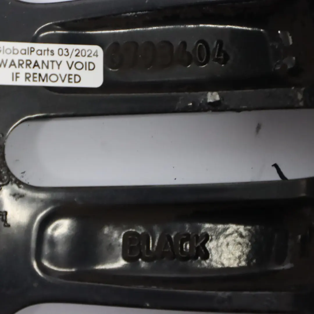Llanta de aleación negra 16" 6,5J ET:48 Twin Spoke 119 para Mini R55 R56 R57 con número de pieza 6793404 Mini R55 R56 R57 Llanta de aleación negra 16" 6,5J ET:48 Twin Spoke 119 - SKU 6793404-1 - Número de pieza 6793404