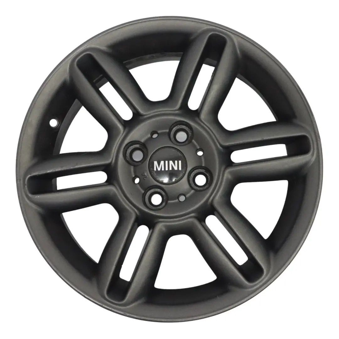Mini R55 R56 R57 Black Wheel Alloy Rim 16" 6,5J ET:48 Twin Spoke 119 - SKU 6793404-1 - Part number 6793404