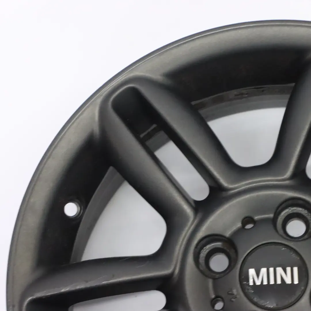 Cerchio in lega nero 16" 6,5J ET:48 Doppie razze 119 per Mini R55 R56 R57 con numero di parte 6793404 Mini R55 R56 R57 Cerchio in lega nero 16" 6,5J ET:48 Doppie razze 119 - SKU 6793404-1 - Numero di parte 6793404