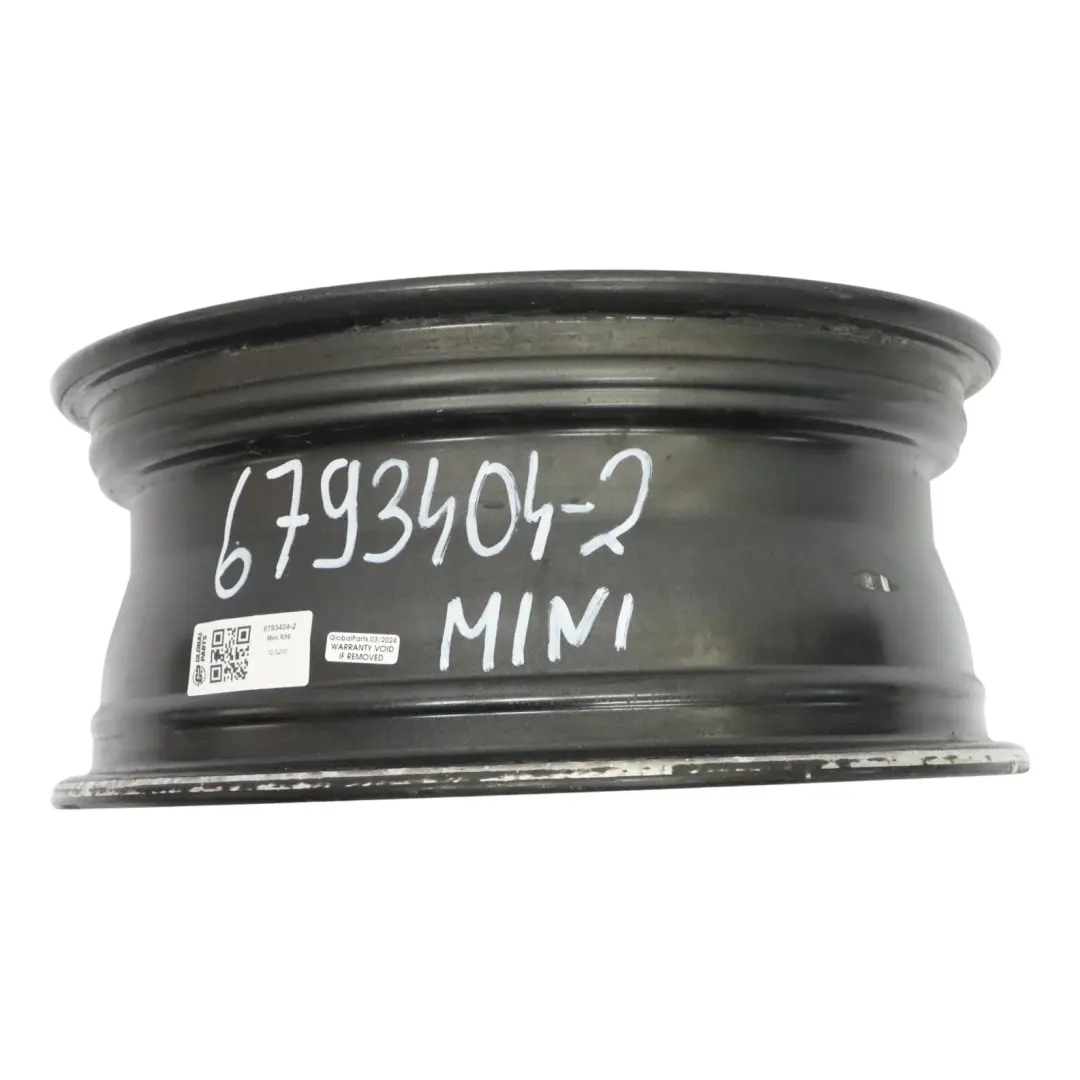 Cerchio in lega nero 16" 6,5J ET:48 Doppie razze 119 per Mini R55 R56 R57 con numero di parte 6793404 Mini R55 R56 R57 Cerchio in lega nero 16" 6,5J ET:48 Doppie razze 119 - SKU 6793404-2 - Numero di parte 6793404