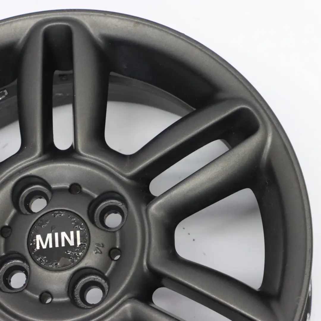 Mini R55 R56 R57 Black Wheel Alloy Rim 16" 6,5J ET:48 Twin Spoke 119 - SKU 6793404-2 - Part number 6793404
