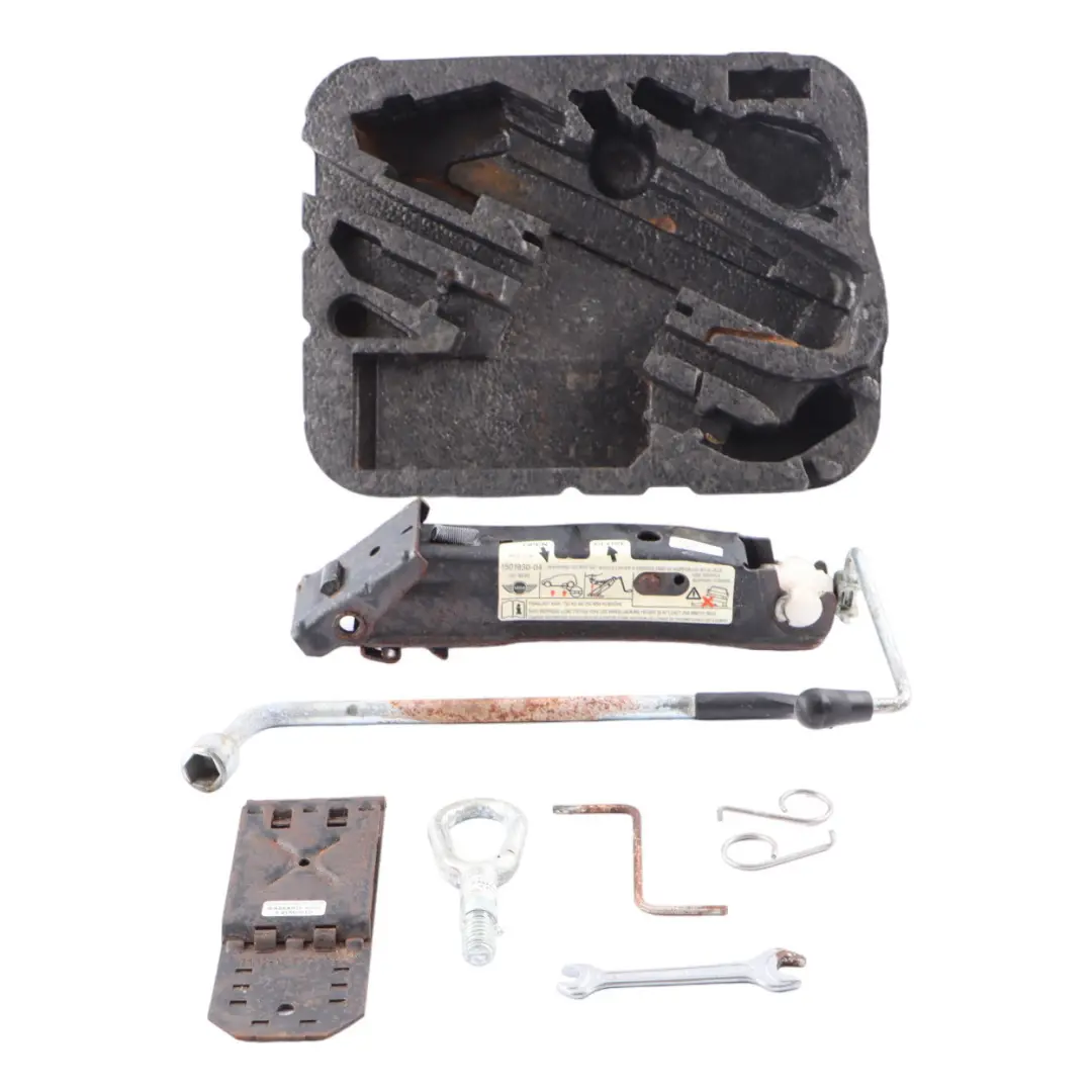 Spare Wheel Tool Storage Set Tray Mobility System to Mini Cooper One R56 R57 R59 with Part number 6795816 Mini Cooper One R56 R57 R59 Spare Wheel Tool Storage Set Tray Mobility System - SKU 6795816-6 - Part number 6795816